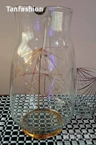 Комплект кана с чаши, снимка 6 - Сервизи - 42868111