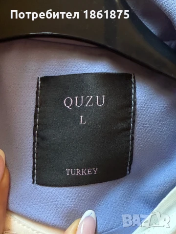 Спорно елегантен костюм QUZU, снимка 3 - Костюми - 51243032