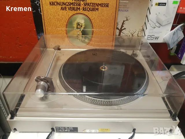 Грамофон DUAL CS-508, снимка 7 - Грамофони - 48850066