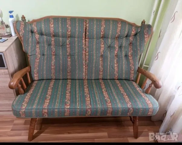Канапе и кресло в ретро стил Внос Германия , снимка 2 - Дивани и мека мебел - 48897476