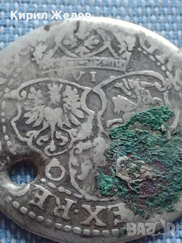 Сребърна монета 6 кройцера 1696г. Сигизмунд трети Малборг Полша 13743, снимка 9 - Нумизматика и бонистика - 42915592