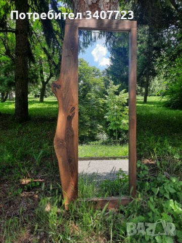 Ръчно изработени огледала от орех и липа , снимка 13 - Огледала - 37000723