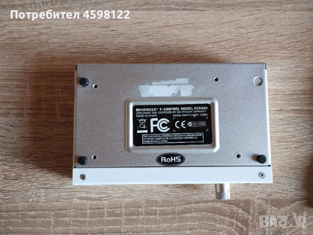 Focusrite Liquid Mix и Behringer FCA202, снимка 6 - Ресийвъри, усилватели, смесителни пултове - 52509703