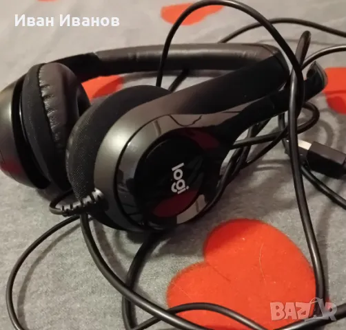 Чисто нови слушалки Logitech H390, снимка 5 - Слушалки за компютър - 49757786