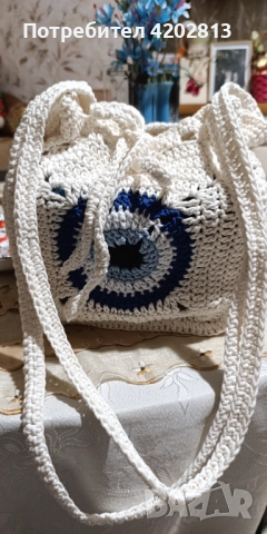 Ръчна изработка ранички и чанти , плетени на една кука , снимка 7 - Чанти - 51585090