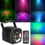 Компактен RGB лазерен диско прожектор Gobikey Mini Party Lights (модел: LD096-BK)., снимка 7