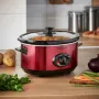 Уред за бавно готвене VonShef 50 339 Slow Cooker 3.5л 170W Съд за готвене с капак Оризовар, снимка 1