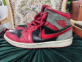 оригинални Nike Air Jordan 1 Mid Fire Red Cement, снимка 1