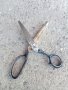 Стара ножица за рязане на плат, снимка 1 - Антикварни и старинни предмети - 39669143