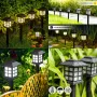 Комплект от 6 броя соларни LED лампи за двор и градина, снимка 1
