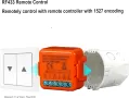 Anvek RF WiFi превключвател за щори, дистанционно управление за електрически щори работи Smart Life , снимка 4