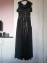 DOLCE DOMENICA уникална дълга рокля #пайети #мрежа #размер М, снимка 4