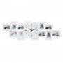  Романтичен подарък! Немски стенен часовник с 10 снимки