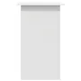vidaXL Бюро, бяло, 80x45x74 см, инженерно дърво, снимка 5