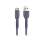 Кабел MXUC-04 USB – USB-C, 1.0 m, 3A, лилав – Maxlife, снимка 1