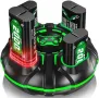 Нова Xbox Зарядна Станция + 4 Батерии 2000mAh за игри геймър, снимка 3
