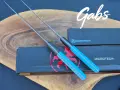 Нож с фиксирано острие Microtech Santoku 3100B/3200B ,Bohler M390 фултанг, снимка 10