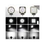 LED диоден халоген фар 4 инча 160W 12000lm ECE R10 – работна лампа за трактор, камион и техника, снимка 4