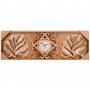 Декоративен часовник с две пана "Листо", снимка 1 - Декорация за дома - 39594339