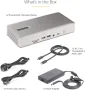 StarTech.com Thunderbolt 4 Мултидисплейна докинг станция,2x HDMI/2x DP, снимка 9