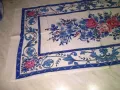 Синя покривка рози 76х30см нова, снимка 3