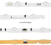  LED BAR SET 40" SAMSUNG  D4GE-400DCA-R1/D4GE-400DCB-R2, снимка 2