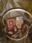 Подарък за Кръстник- Старинна книга с икона+ текст по избор, снимка 4