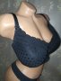Перфектен черен сутиен за едър бюст 95-Е, снимка 2