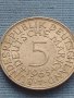 Сребърна монета 5 марки 1965г. Германия уникат за КОЛЕКЦИОНЕРИ 39656, снимка 4