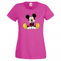 Дамска тениска Mickey Mouse 11 Мини Маус,Микки Маус.Подарък,Изненада,, снимка 7