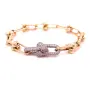 Златна дамска гривна Tiffany & Co. 11,32гр. 19,5см. 14кр. проба:585 модел:43480-5, снимка 4