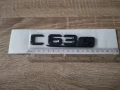 чисто черен надпис Mercedes Benz C63S , снимка 4
