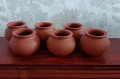 Керамични саксийки, гърненца-6 броя, снимка 2