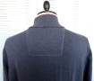 Hugo Boss Mens Navy Blue 1/4 Zip Long Sleeve Cotton Jumper Pullover Size XL /XXL, снимка 11
