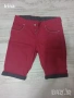 Мъжки къси панталони червени, снимка 1