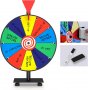 Нова въртяща се игра Рулетно колело със стойка, сухо изтриване, снимка 6