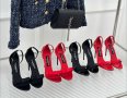 Дамски обувки на висок ток -Dolce Gabbana-реплика, снимка 1 - Маратонки - 44311357