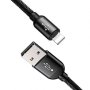 Кабел USB към Lightning, Type C и Micro USB 3 в 1 3А Baseus CAMLT-BSY01 1.2m Cable 3 in 1, снимка 2
