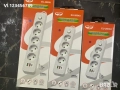 Разклонител+защита от пренапрежение, 3/4 /5 гнезда, 2 USB, 1Type-C, 2500W, бял, 1,5 м, снимка 1