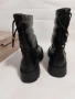 Дамски нови черни боти с дебела подметка Номер 40, снимка 4