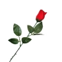 6270 Изкуствена червена роза за декорация, 55 см, снимка 2