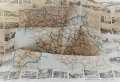 Автомобилна карта Кралство Югославия 1933, снимка 2