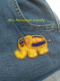 Брошка - аксесоар "Индийски слон" с пясъчен авантюрин. Ръчна изработка., снимка 5