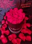 Луксозна кутия с червени рози/Кутия с рози/червени рози, снимка 1 - Декорация за дома - 44148581