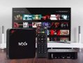 Нови MX9 TV box четириядрени 4K Android компютър 8GB 128GB ТВ БОКС/ Android TV 11 / 9 5G, снимка 1 - Други игри и конзоли - 39242445