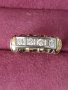 Златен пръстен с брилянти, снимка 3
