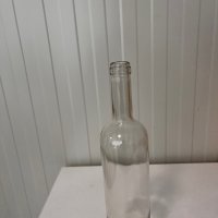 Стъклена винена бутилка Бордо Европа - бяла, снимка 3 - Други - 36600387