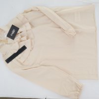 Дамска бежова блуза марка Foggy , снимка 4 - Блузи с дълъг ръкав и пуловери - 37238455