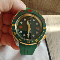 Seiko SKX Poker Mod Green, снимка 5 - Мъжки - 44688001