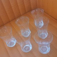 Ретро водни чаши калиево стъкло в кашон, снимка 4 - Чаши - 30691910